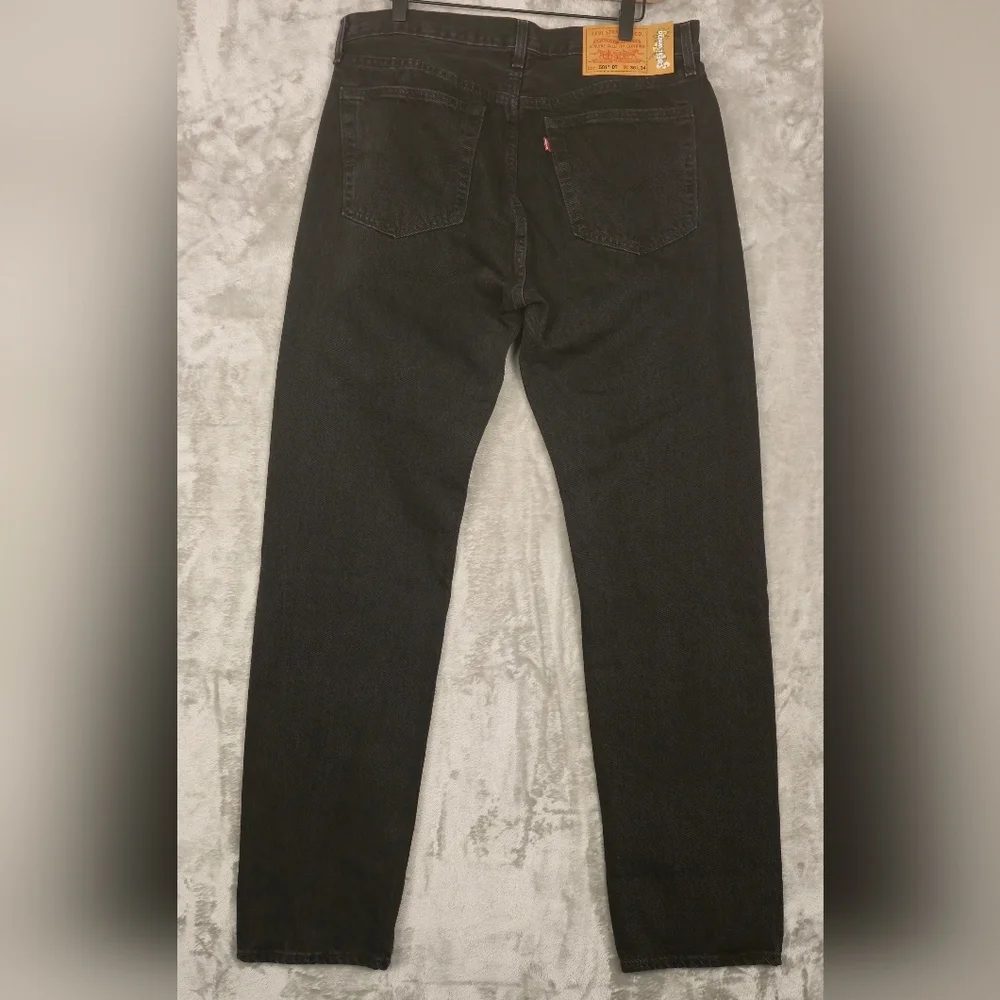 Levi's x Denim Tears 501 DT Plain Black Jeans.